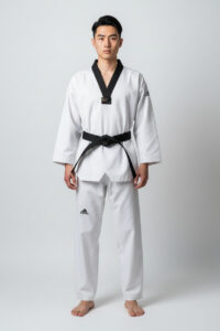 Adidas Dobok Adi-Fighter Eco Logo Anterior Men Taekwondo