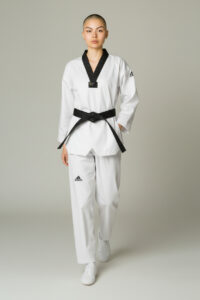Adidas Dobok Adi-Fighter Eco Logo Anterior Woman Taekwondo