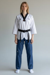 Adidas Dobok Poomsae Logo Anterior Woman Taekwondo